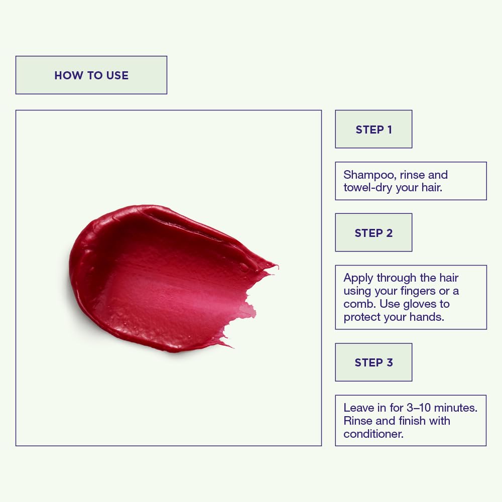 Texture onctueuse Colour Refresh Pink Pop nourrit les cheveux.