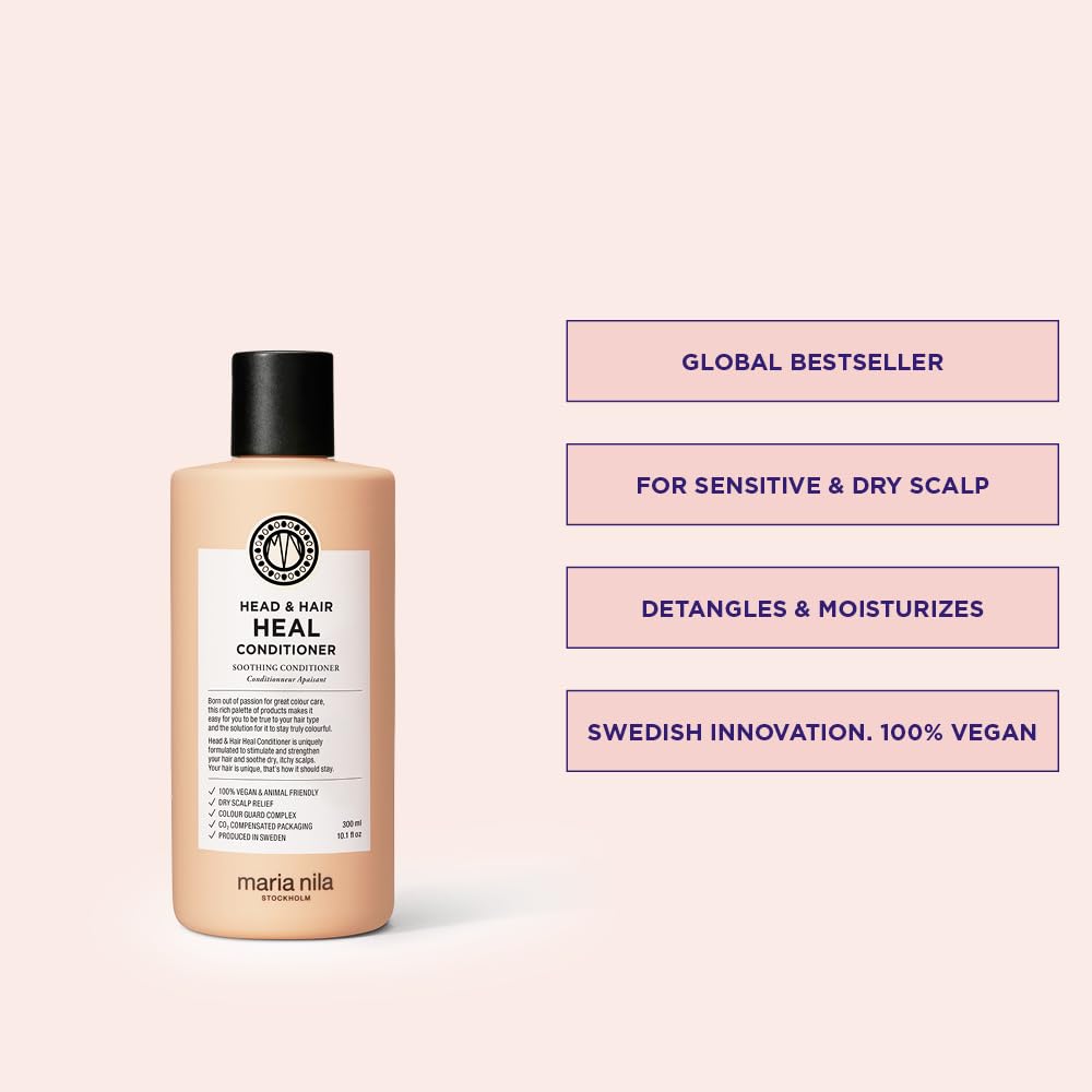 Texture creme nourrissante Head & Hair Heal prête à être appliquée