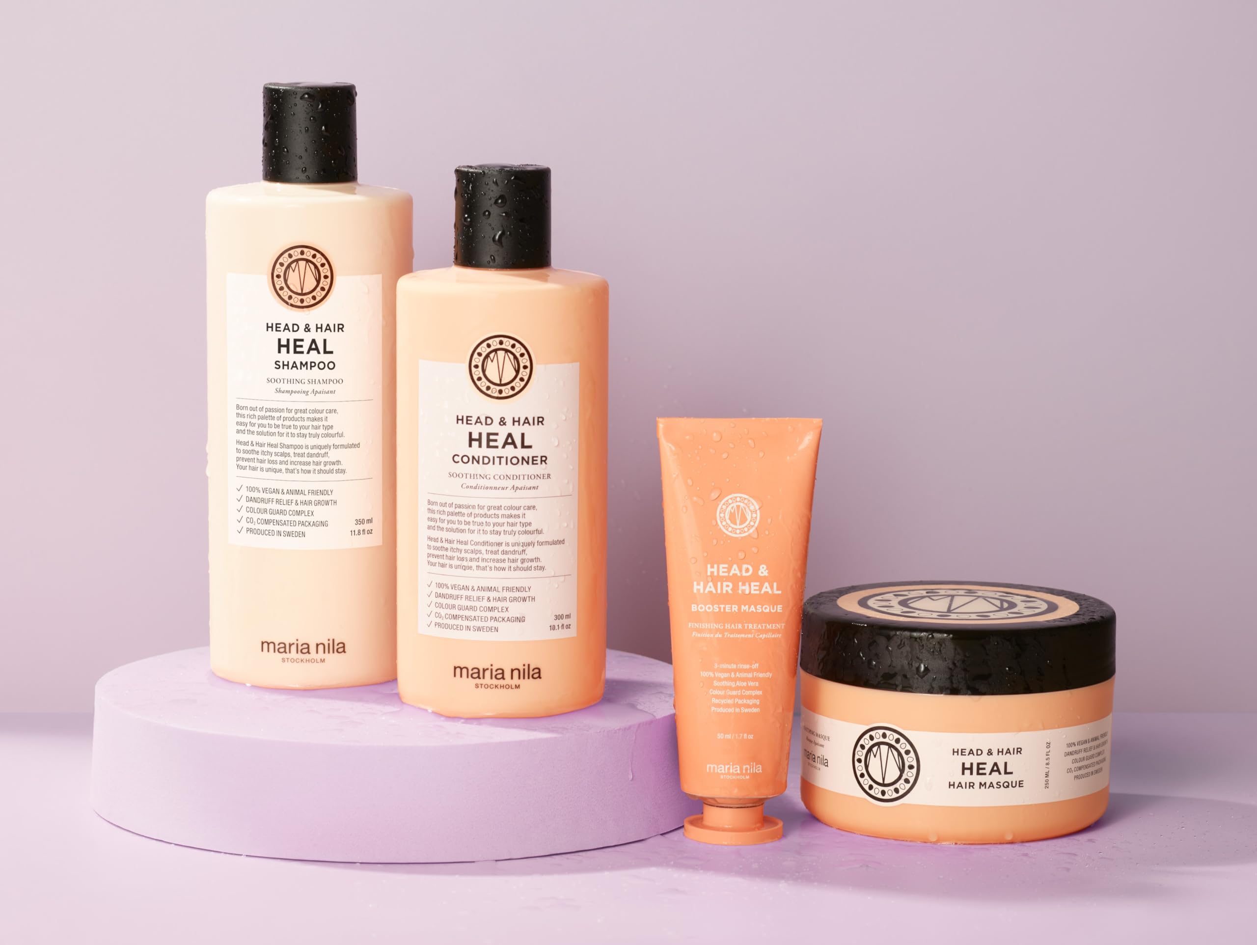 Senteur florale jasmin, galbanum et fleur de tilleul du Head & Hair Heal