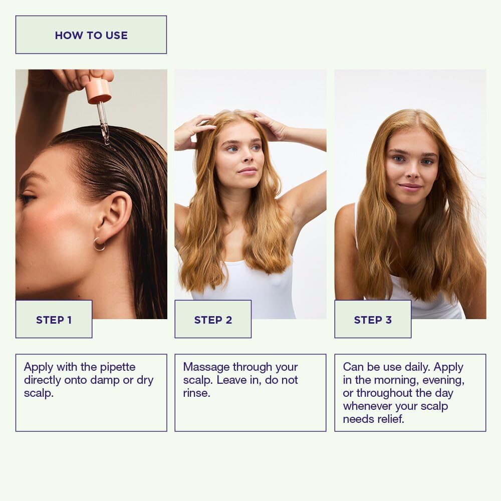 Maria Nila Head & Hair Heal avec hyaluronique pour hydrater le cuir chevelu.