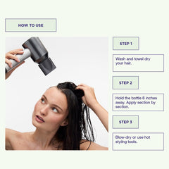 Maria Nila spray séchage rapide – texture légère prête à l’emploi