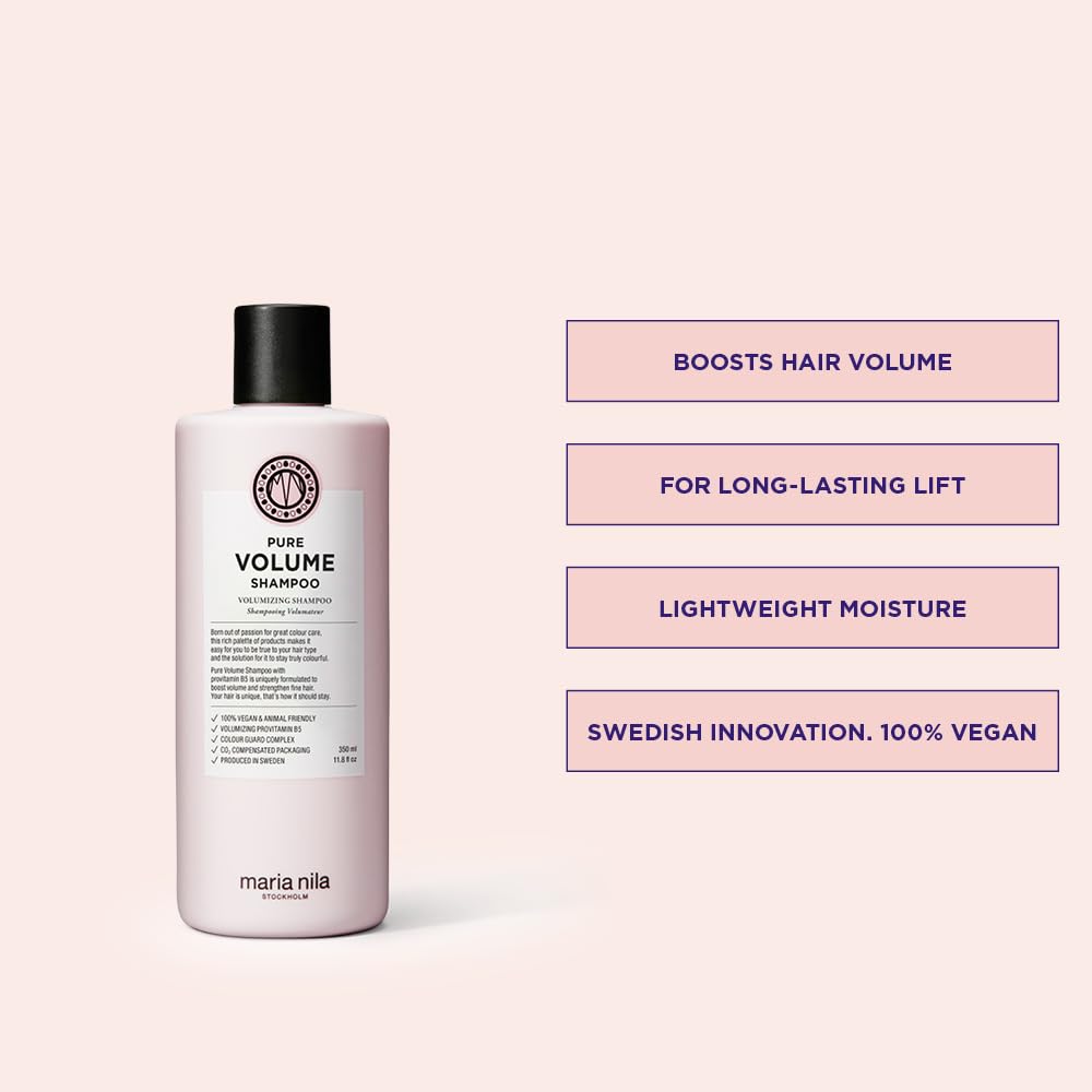 Maria Nila Pure Volume – massage-cheveux pour une application agréable