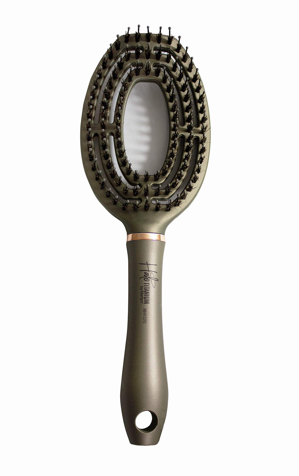 Marilyn Brush Halo avec design halo ventillé favorisant un séchage rapide.