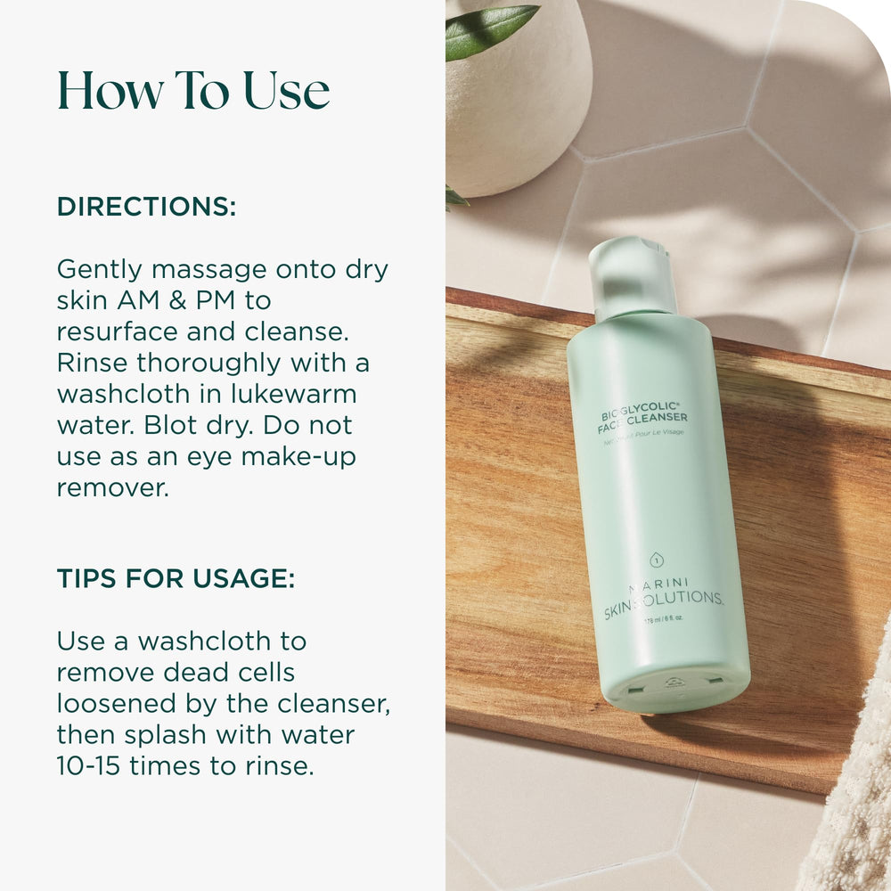 Marini SkinSolutions application matin et soir – routine visage en douceur