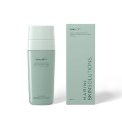 Marini SkinSolutions Dualité : flacon-pompe pour une application facile et homogène.