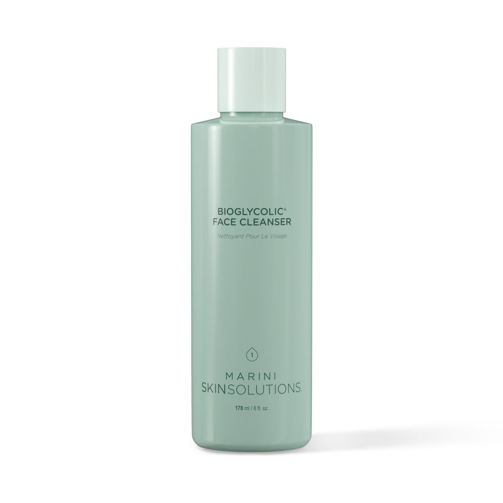 Marini SkinSolutions nettoyant bioglycolique visage – exfoliation douce et nettoyage en profondeur