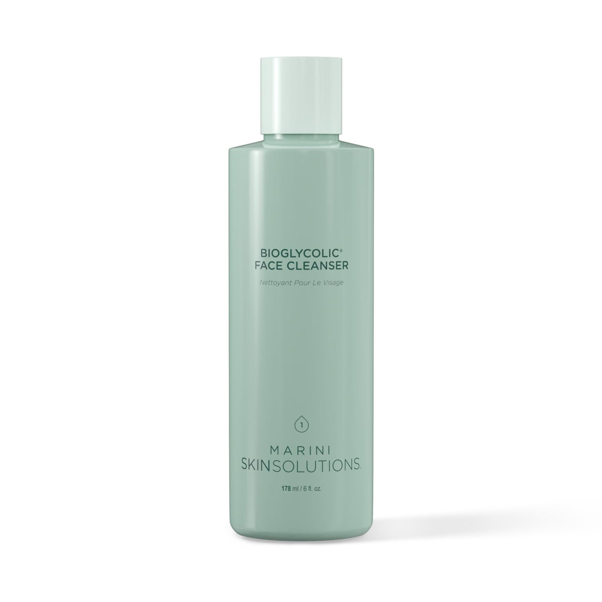 Marini SkinSolutions nettoyant bioglycolique visage – exfoliation douce et nettoyage en profondeur