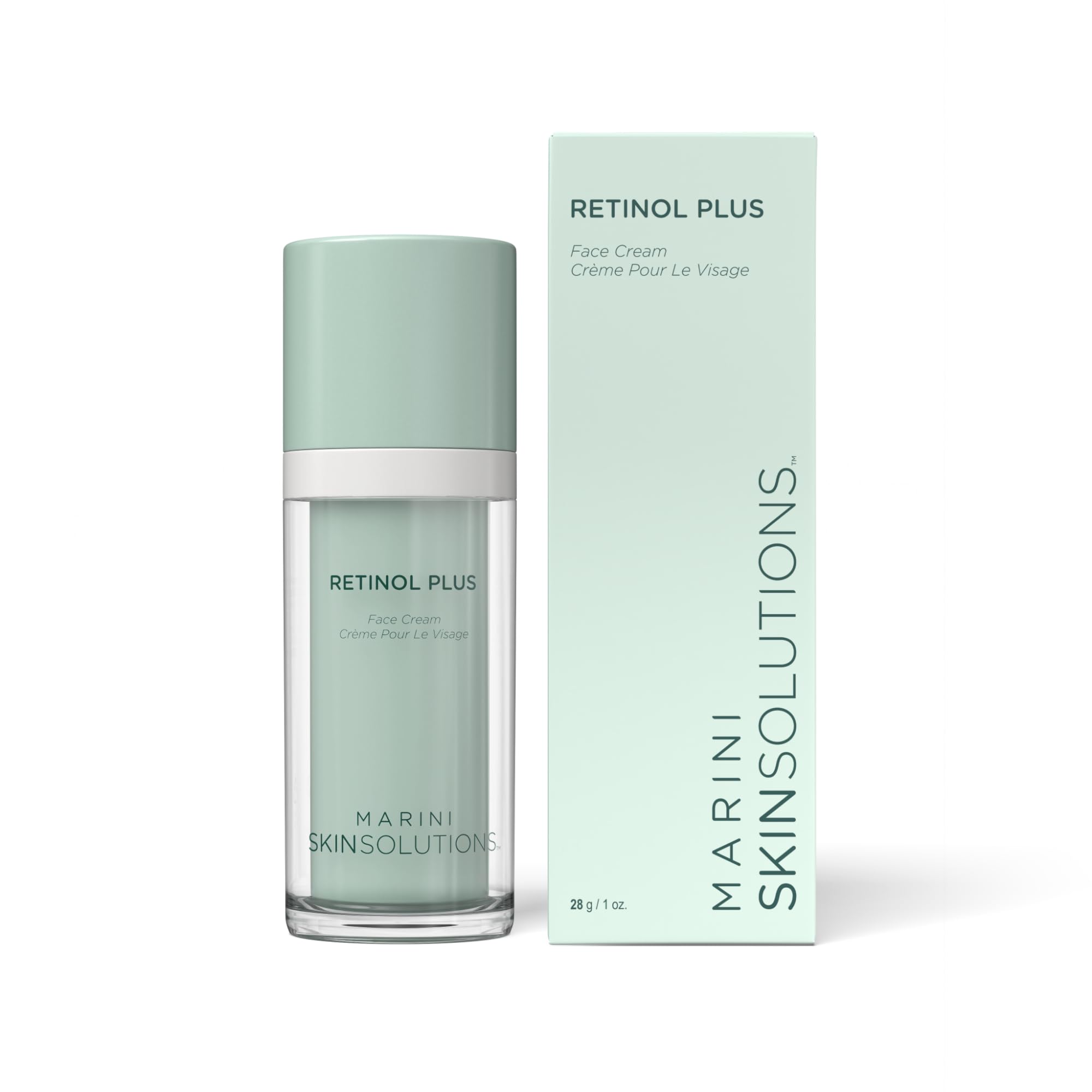 Marini SkinSolutions Retinol Plus flacon: routine anti-âge pratique