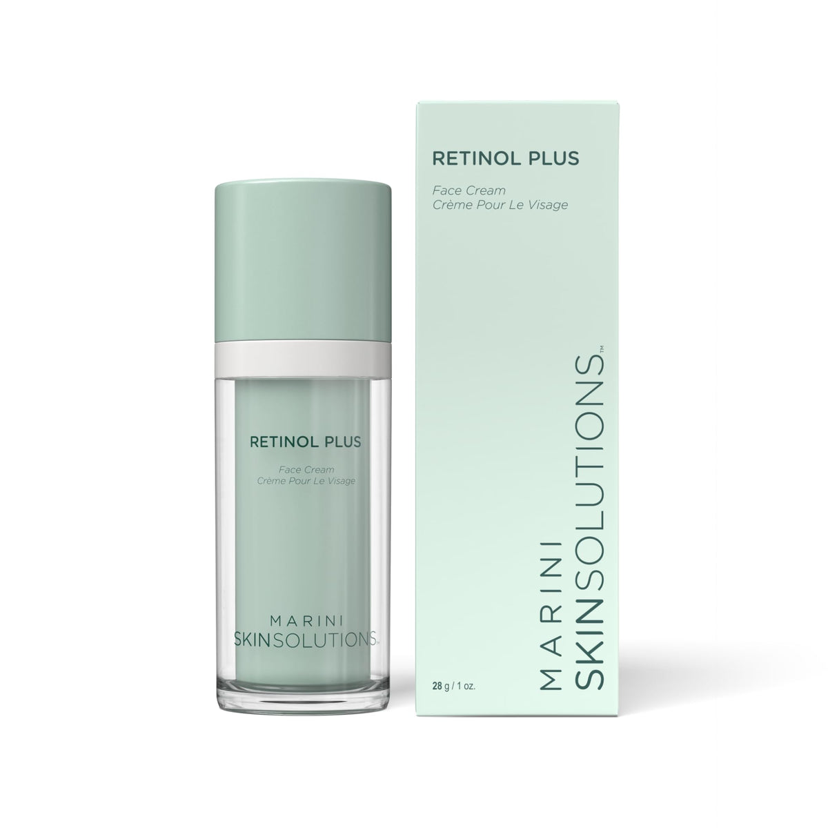 Marini SkinSolutions Retinol Plus flacon: routine anti-âge pratique