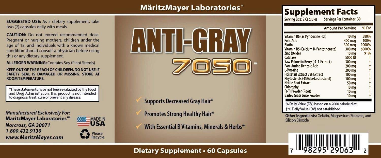 Maritzmayer ingrédients riches en vitamines B et minéraux.