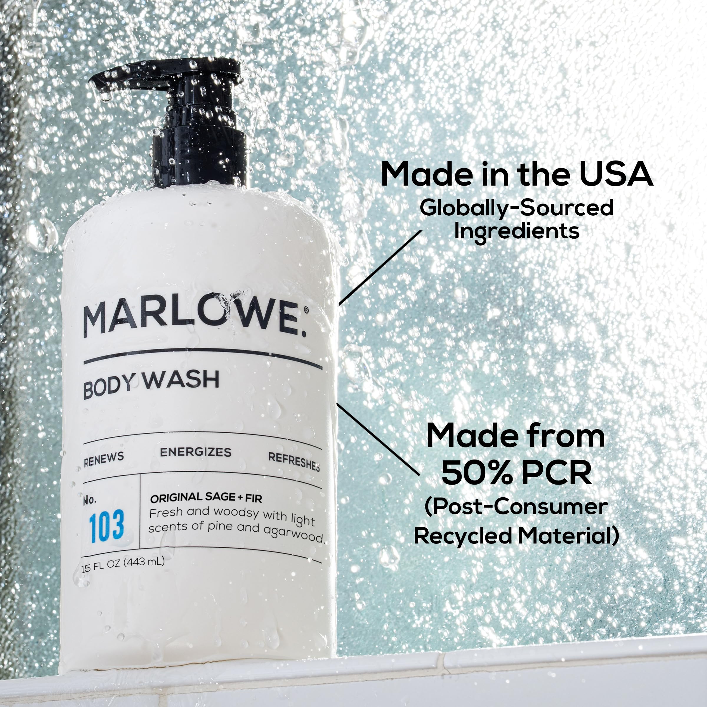 MARLOWE No 103: sans parabenes pour une routine propre et responsable
