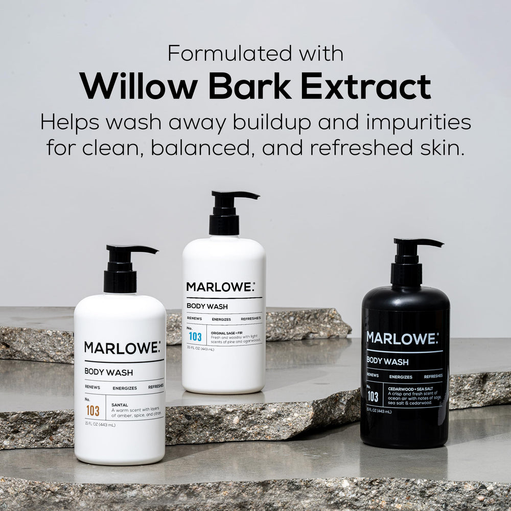 MARLOWE No. 103 paraben-free formula supports clean skincare