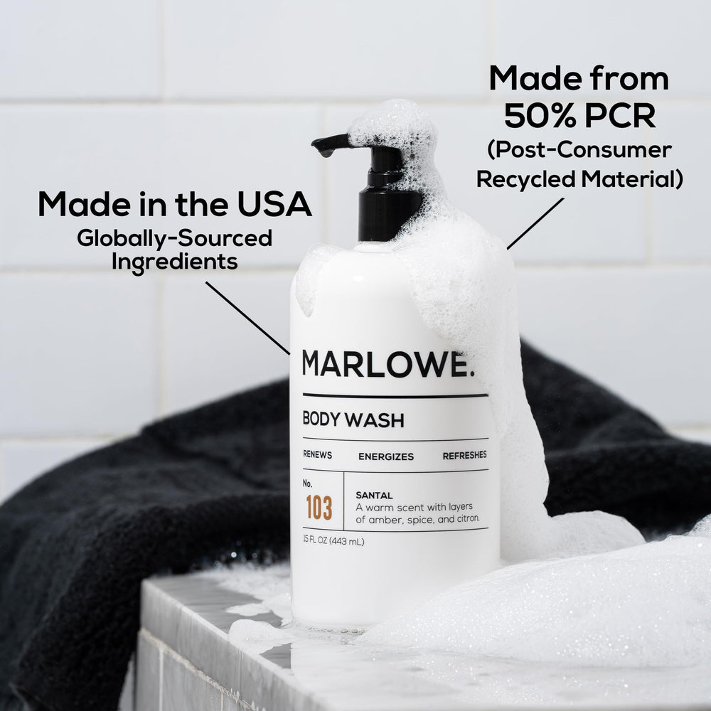 MARLOWE No. 103 made in USA with responsibly sourced ingredients