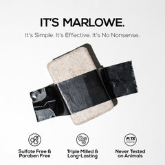 MARLOWE No.102 barre exfoliante aux algues brunes pour hydrater et équilibrer la peau