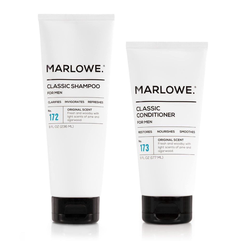 MARLOWE No172 shampoing bouteille — hydratation légère pour tous types de cheveux
