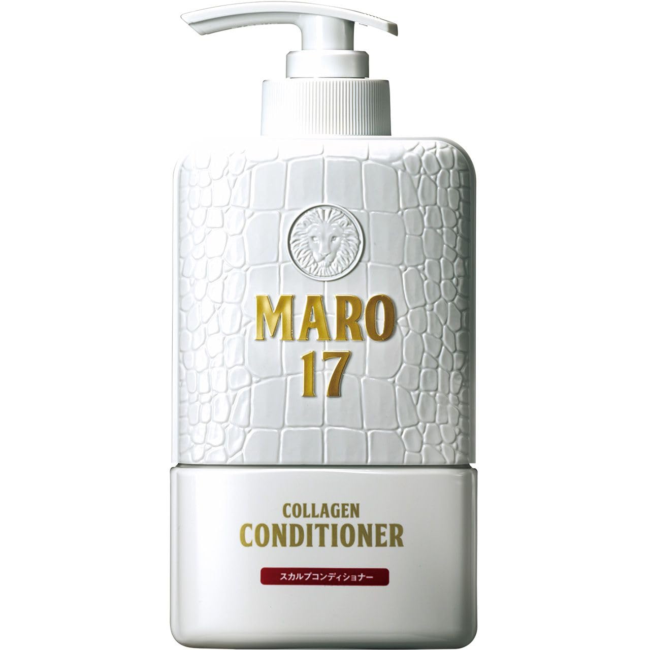 MARO17 collagen conditioner bottle demonstrates refreshing scalp care for men.