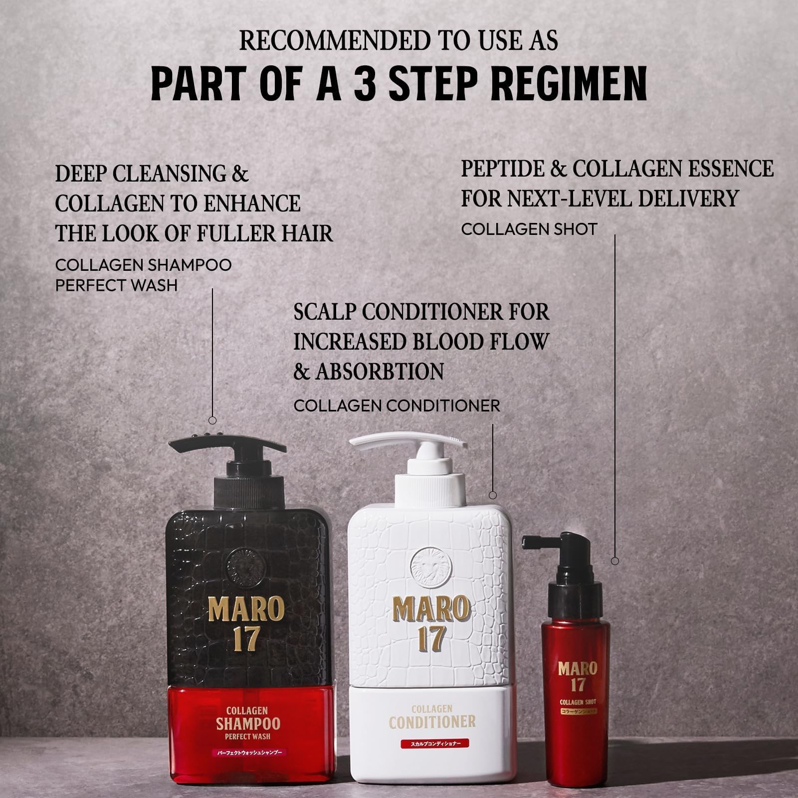 MARO17 Shampoing Parfait Nettoyage – lavage de barbe compatible