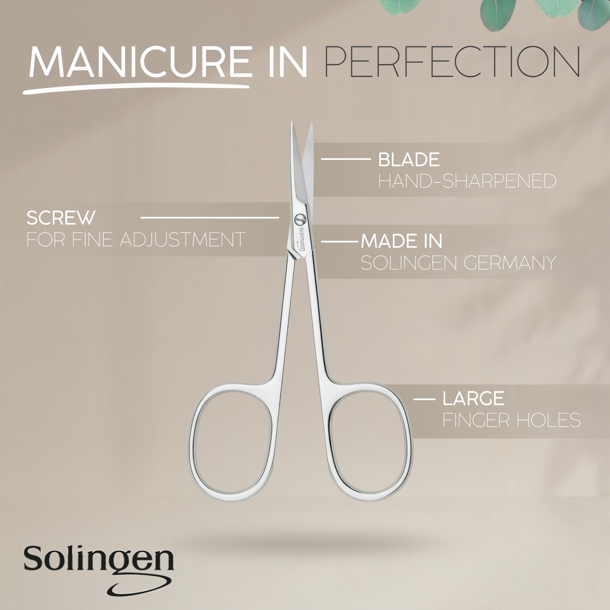 marqus ciseaux-cuticule sourcils: tailler les sourcils avec précision.