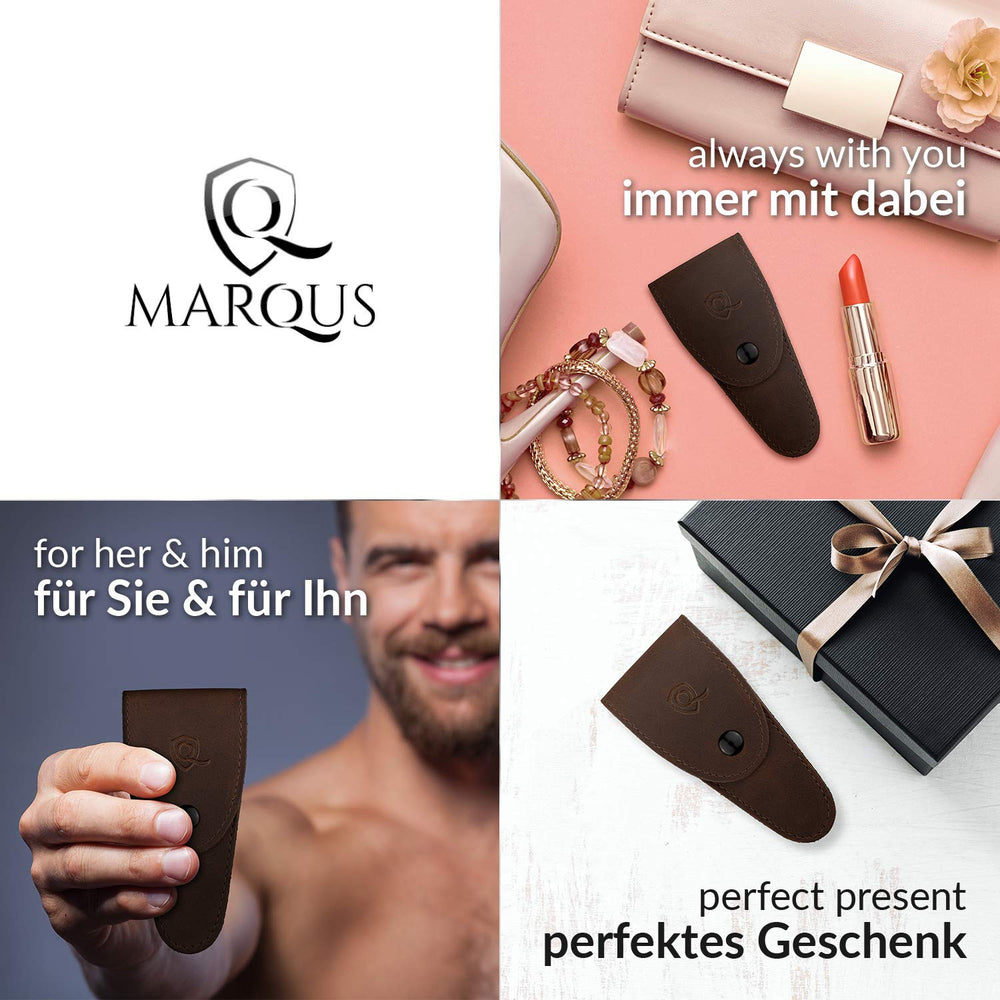 marQus étui imitation cuir – rangement élégant pour la maison et le voyage