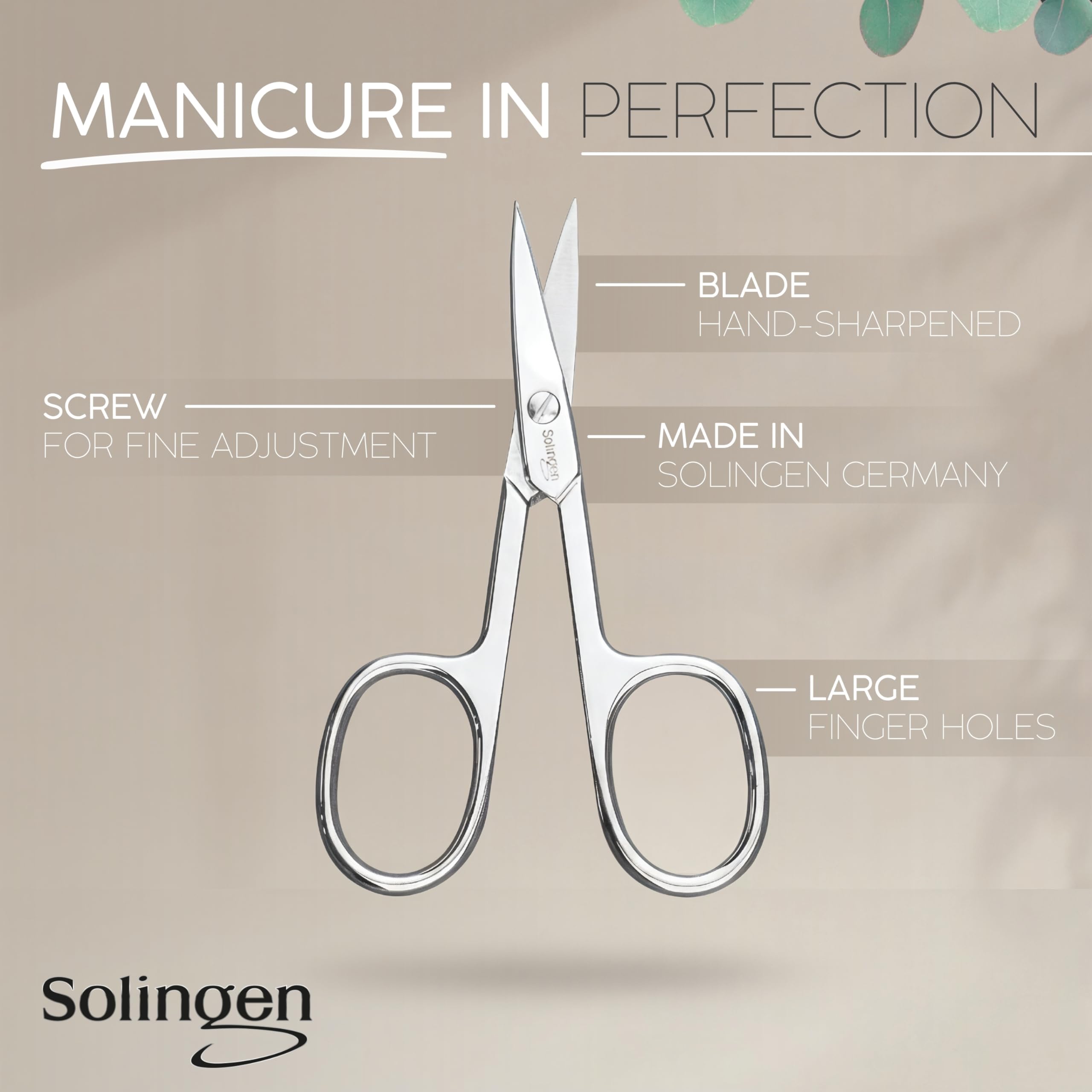 MarQus étui imitation cuir, rangement élégant pour ciseaux et accessoires.