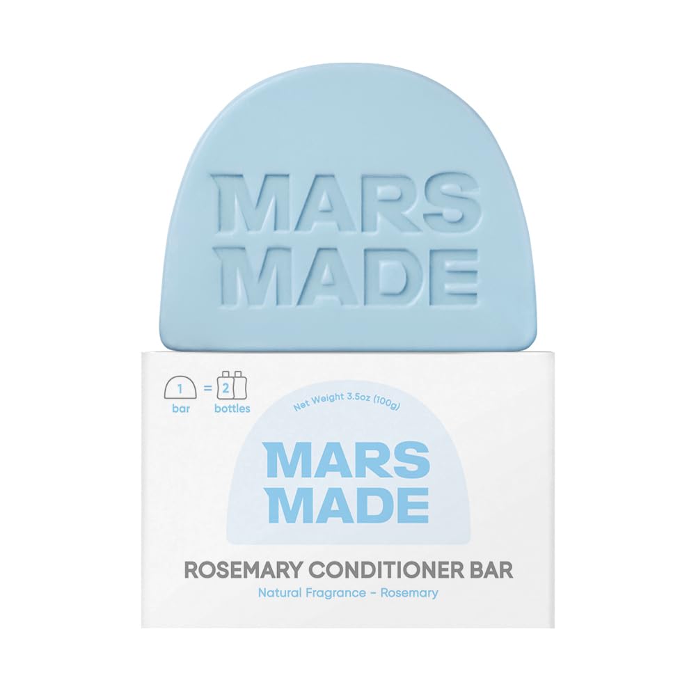 MARS MADE Barre de conditionneur romarin emballage écologique et pratique