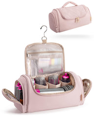 Marscamd sac outils cheveux Dyson Airwrap rose, transport pratique en voyage.
