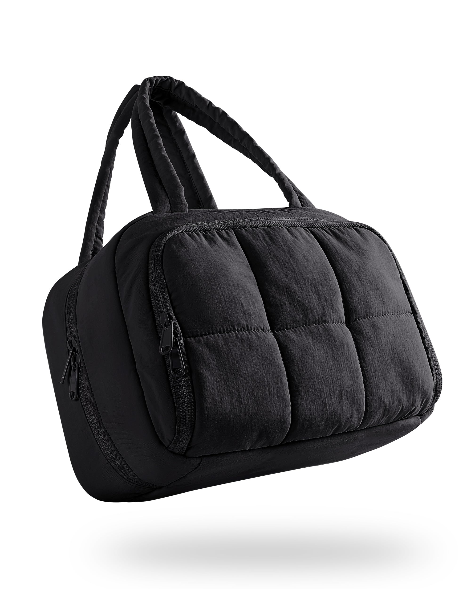 Marscamd Sac de Toilette Voyage, Poignee Padded, confortable a porter meme plein.