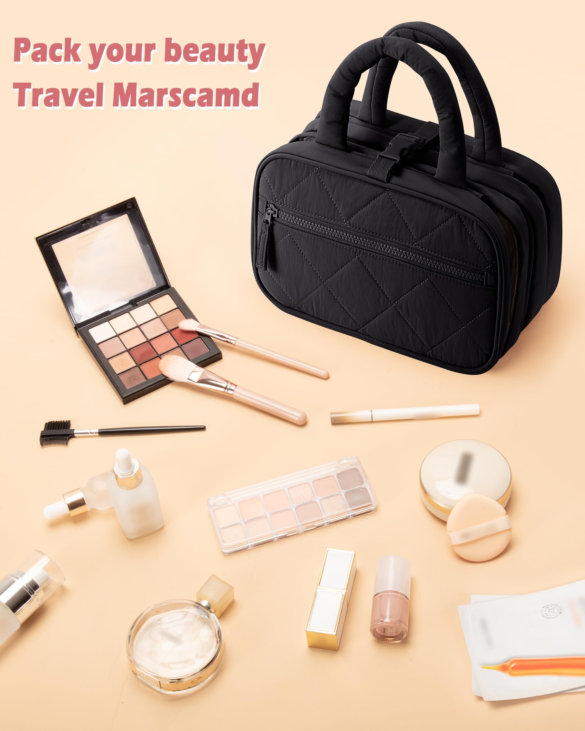 Marscamd rangement polyvalent pour soins et beauté en déplacement