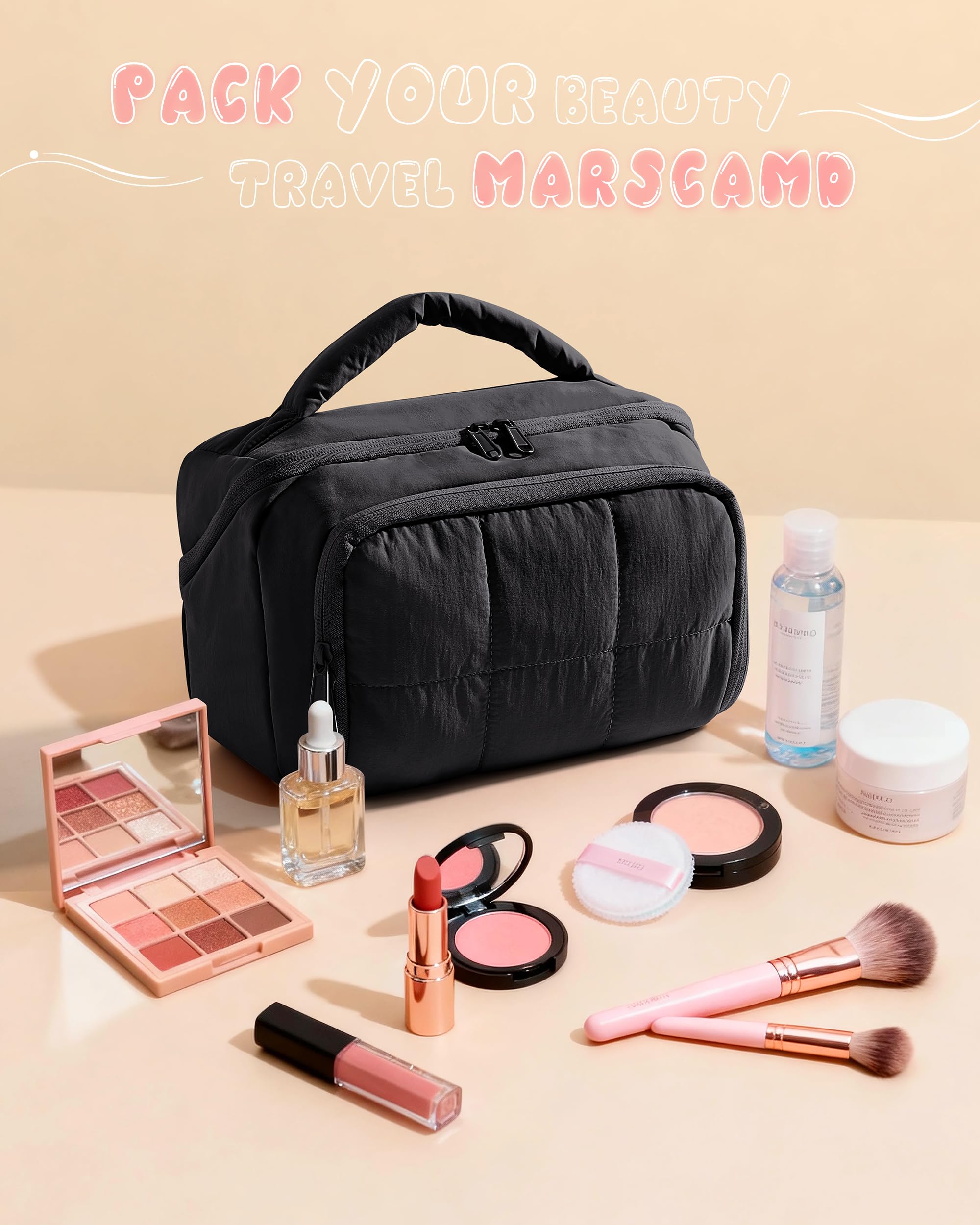 Marscamd Trousse offre des dimensions adaptées à la valise et aux voyages.