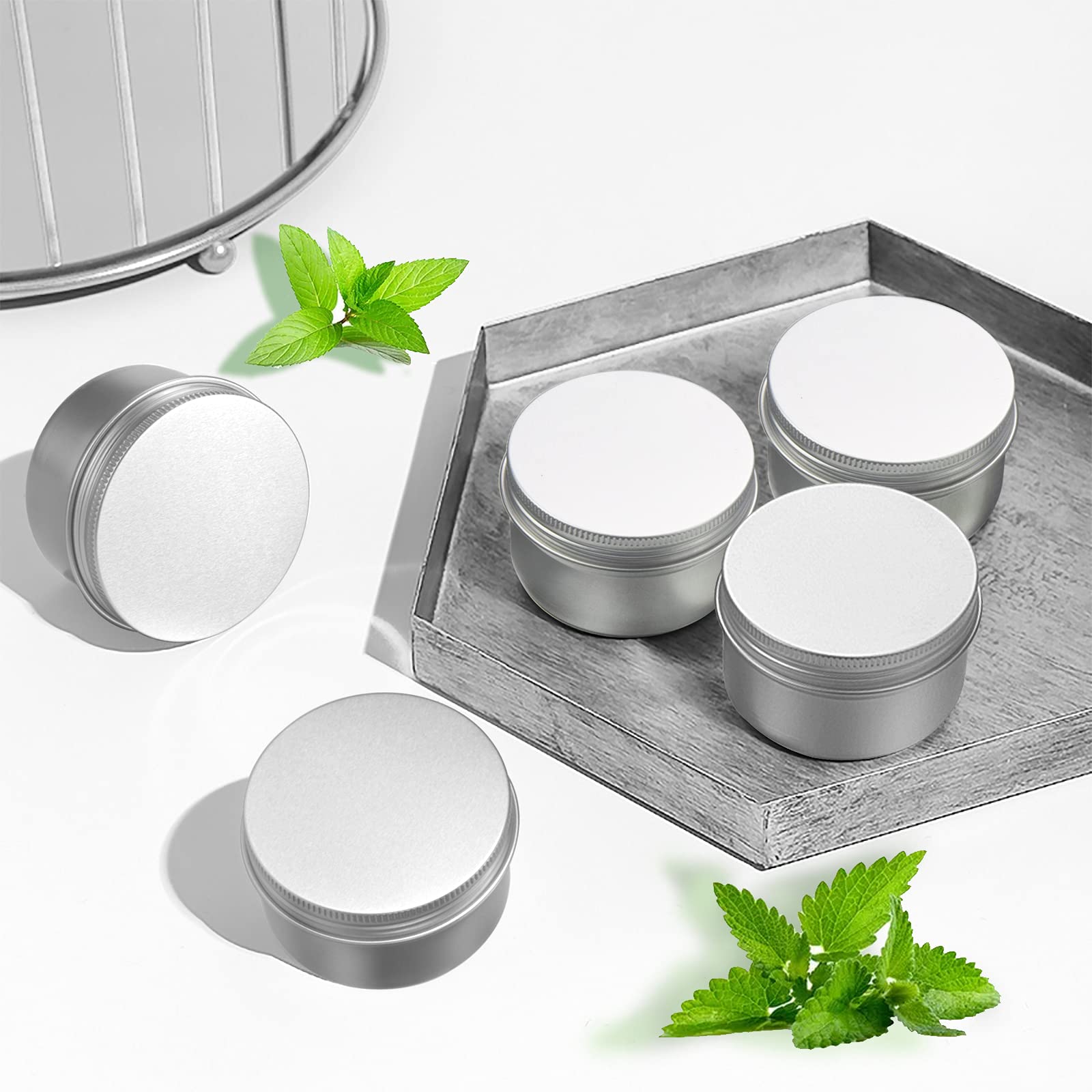 Marsheepy boîtes aluminium 4oz emballage cadeaux, prêt à offrir et réutilisable.