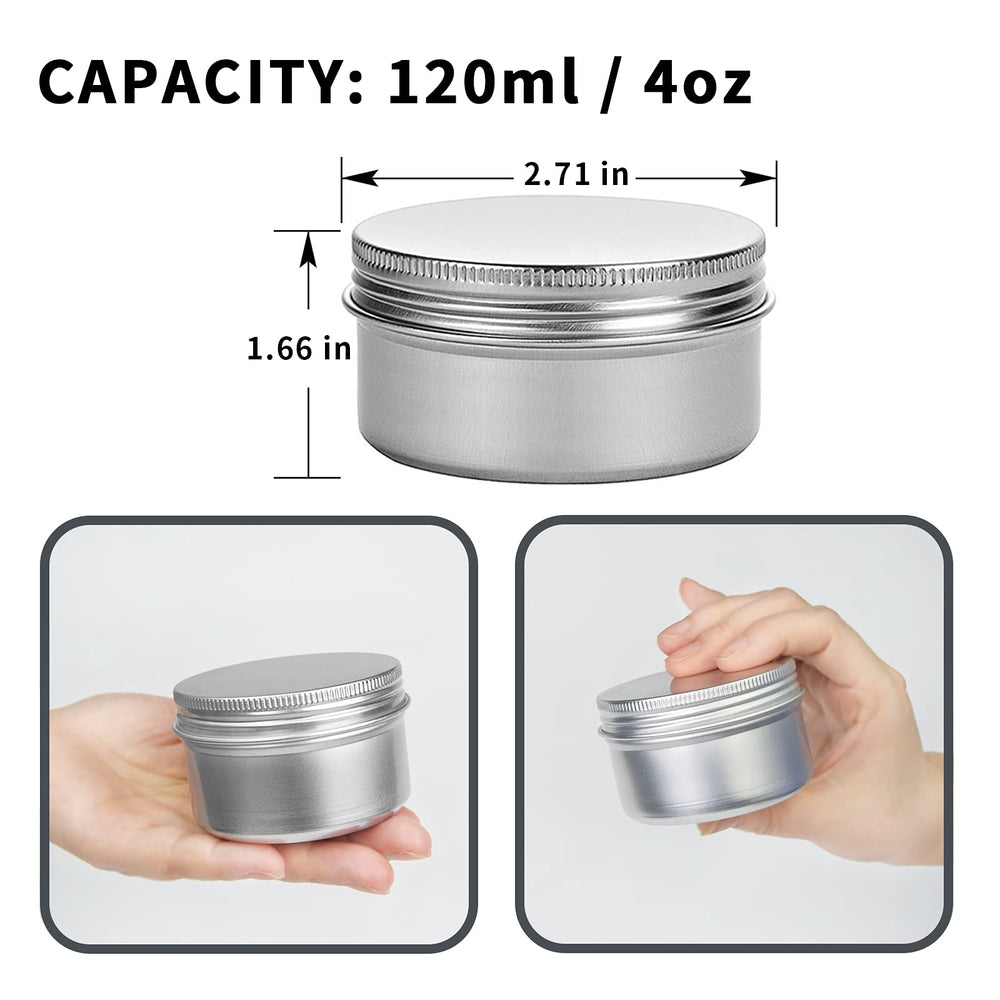 Marsheepy boîtes aluminium 4oz pilules, fermeture fiable et rangement compact.