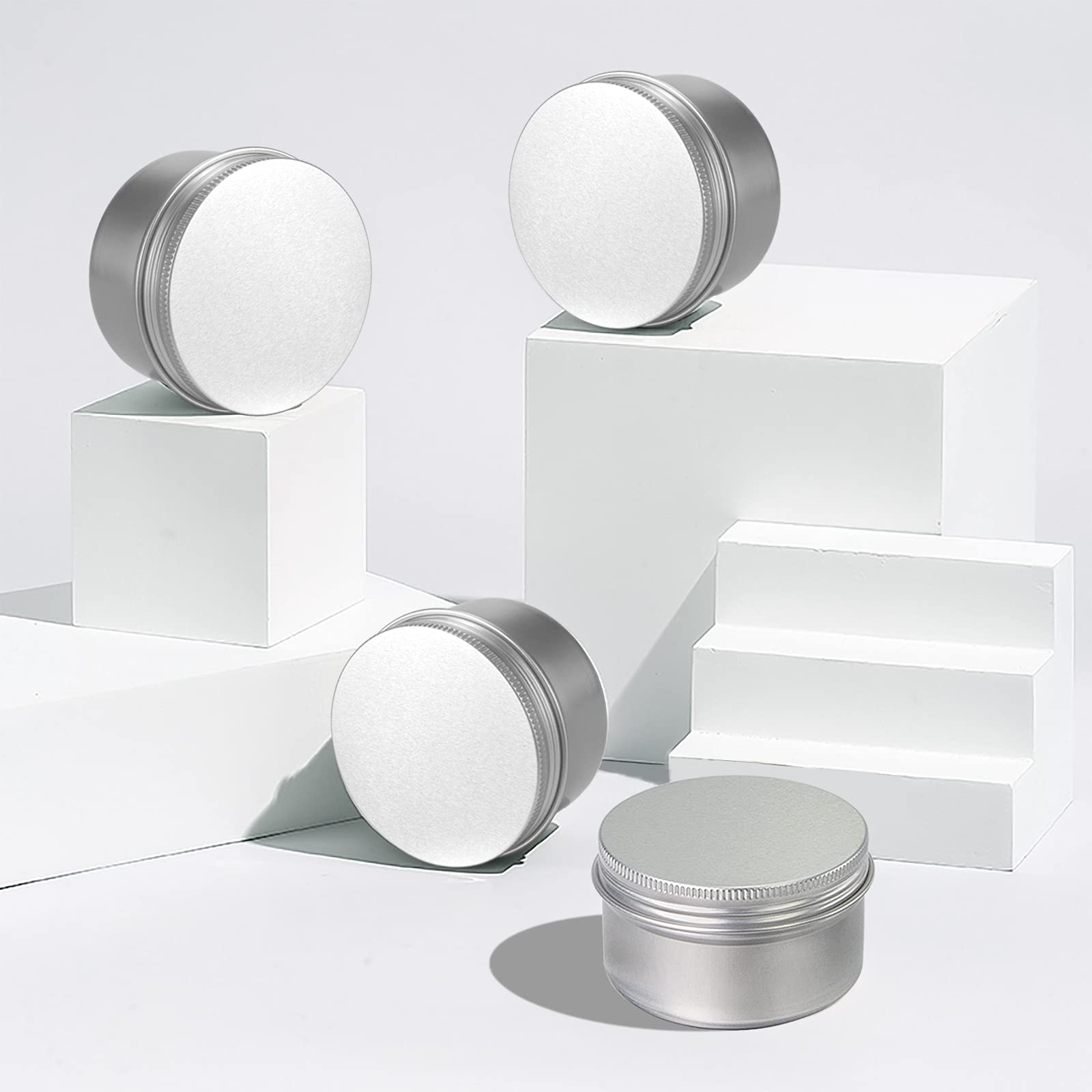 Marsheepy boîtes aluminium 4oz thé en feuilles, stockage élégant et sûr.