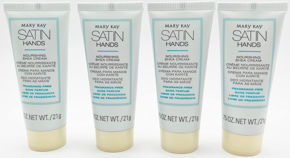 Mary Kay Satin Hands crème mains sans parfum, hydratation légère et douceur immédiate.