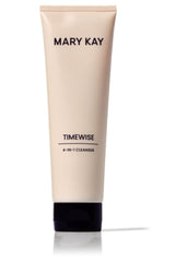 Mary Kay TimeWise 4-en-1 nettoyant visage, texture crèmeuse pour peau mixte à grasse, purifiant.
