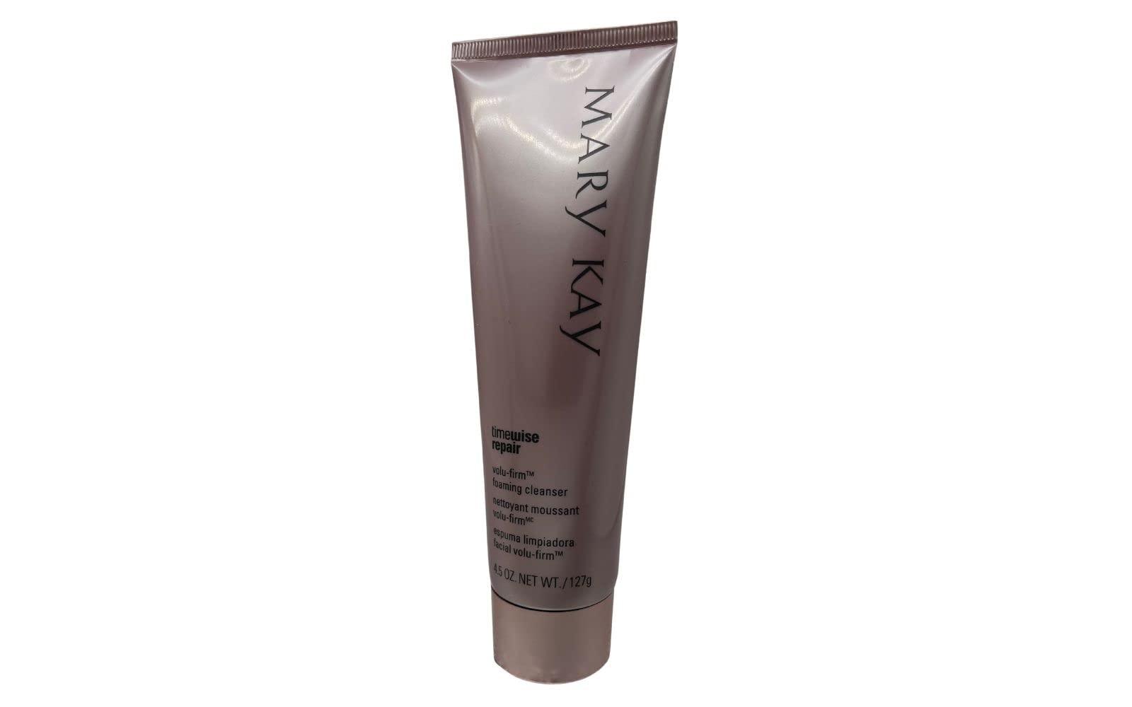 Mary Kay TimeWise Repair Volu-Firm, gros plan sur la texture mousse légère