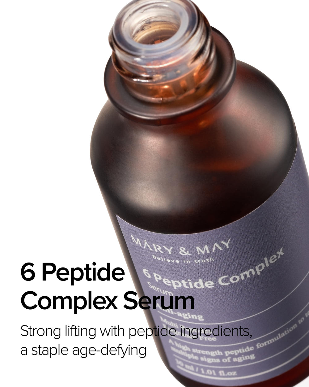 Application visage du sérum Mary&May, gestes ascendents favorisant l’absorption