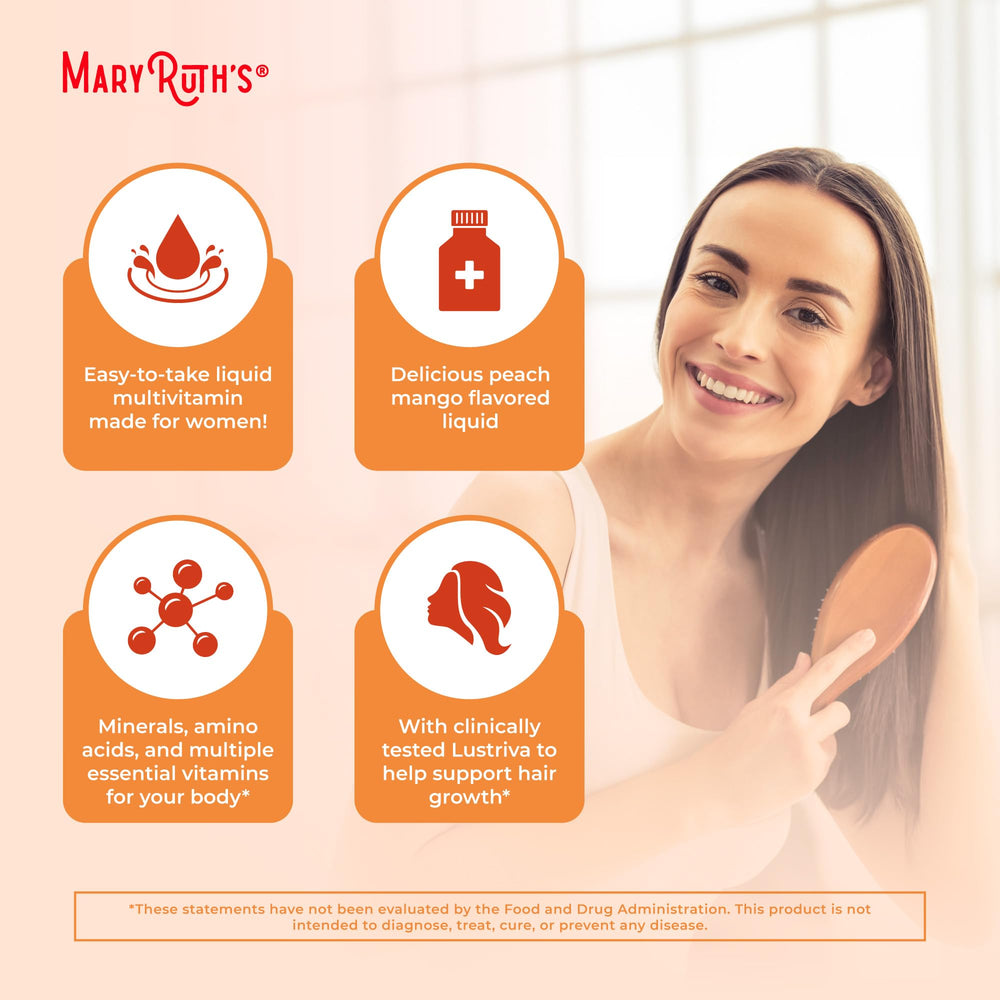 Formule vegan sans lactose sans gluten sans noix et sans sucre MaryRuth's