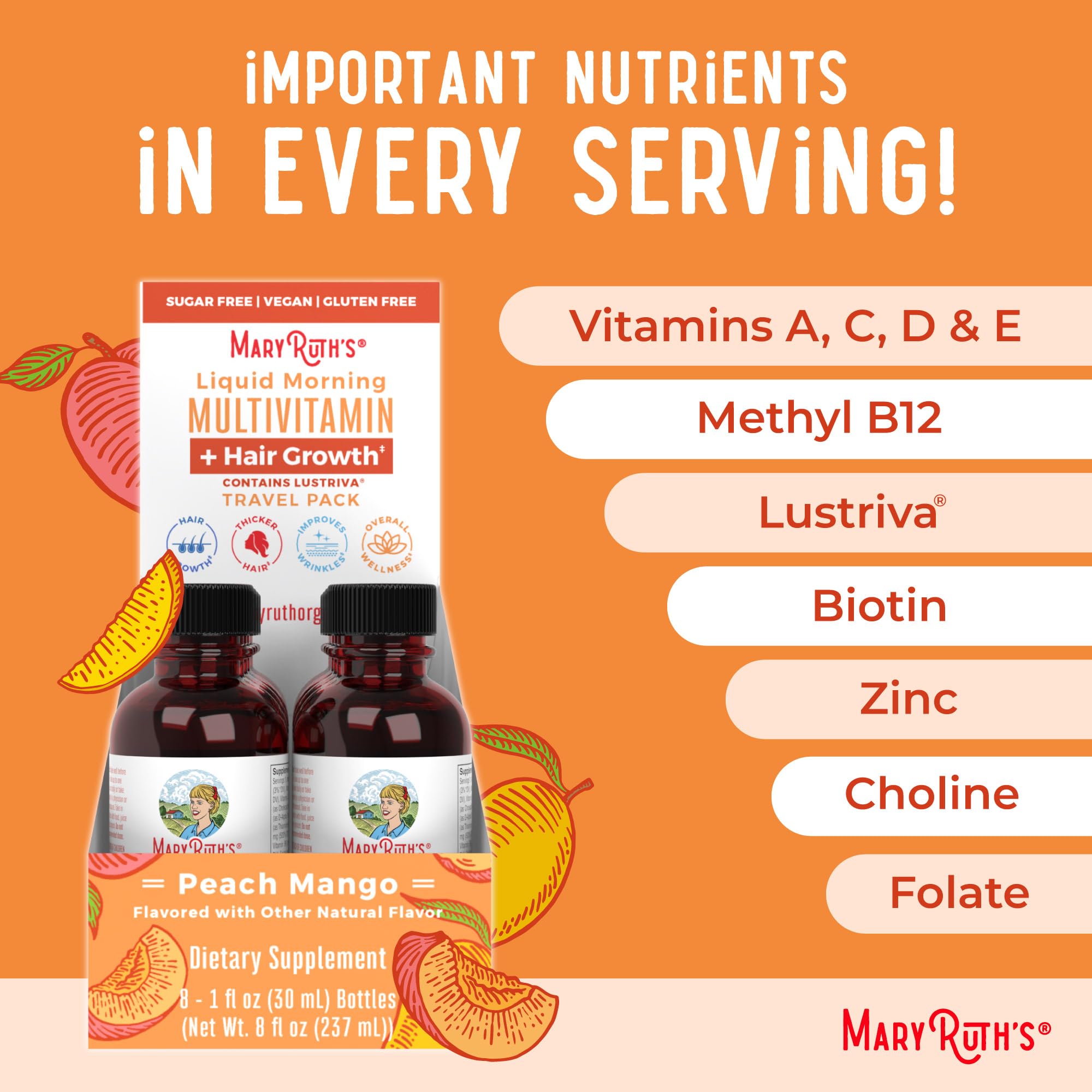 Label propre et certifié B Corp pour MaryRuth's