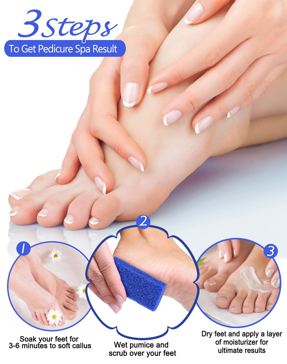 Maryton texture grossière, efficace sur callosités tenaces pour pieds plus lisses.