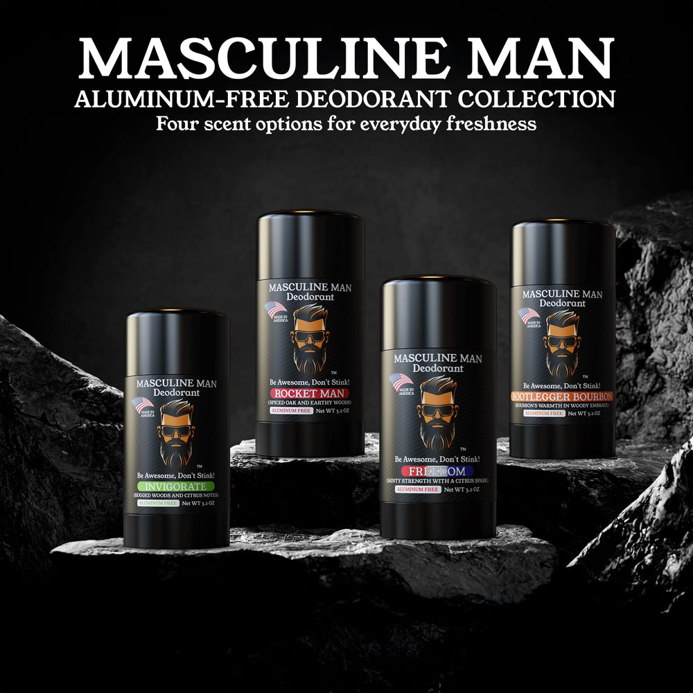 Masculine Man protection 24 heures sans résidu sur les vêtements