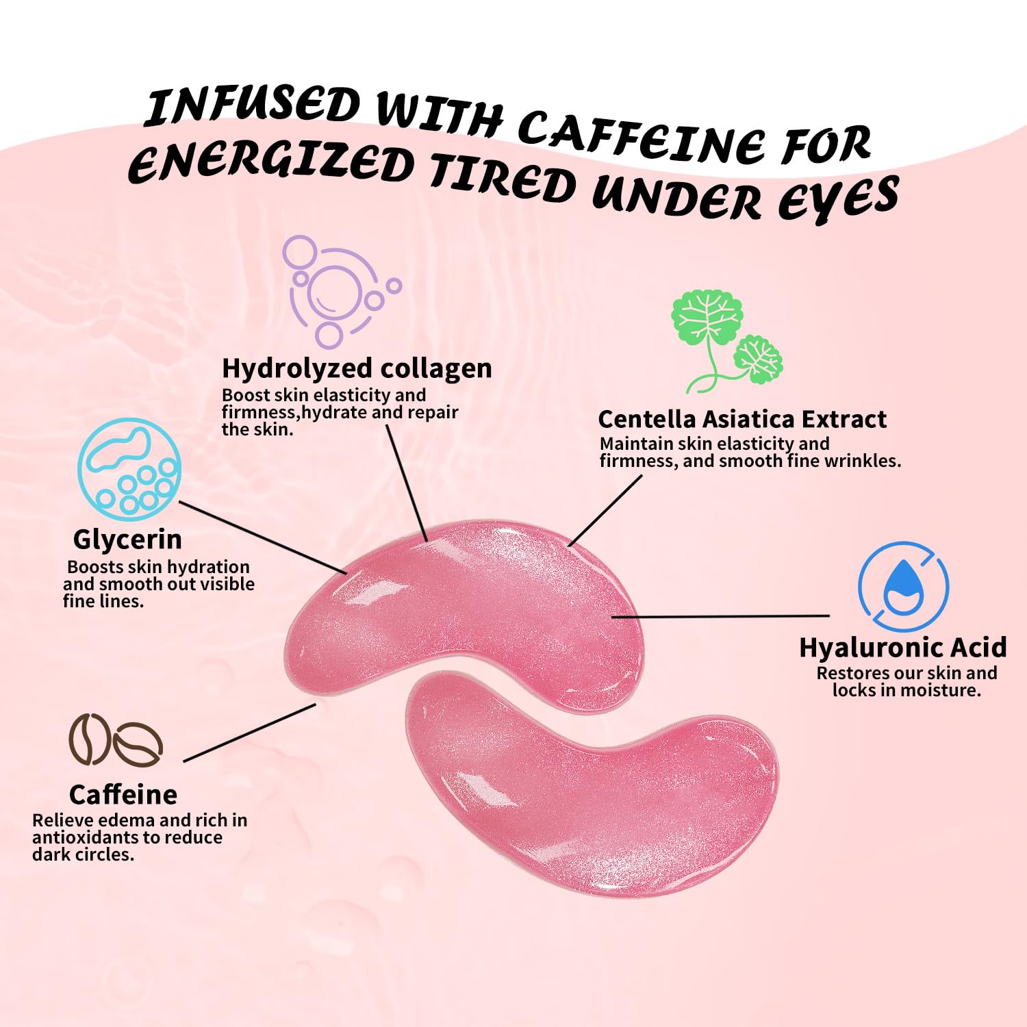 Patchs yeux Maskiss – acide hyaluronique pour hydratation en profondeur.