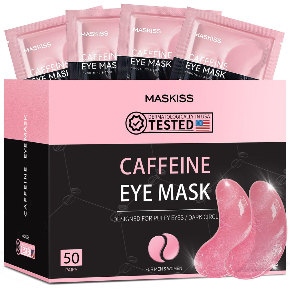 Patchs yeux Maskiss – texture gel douce, hydratation rapide et sensation rafraîchissante.