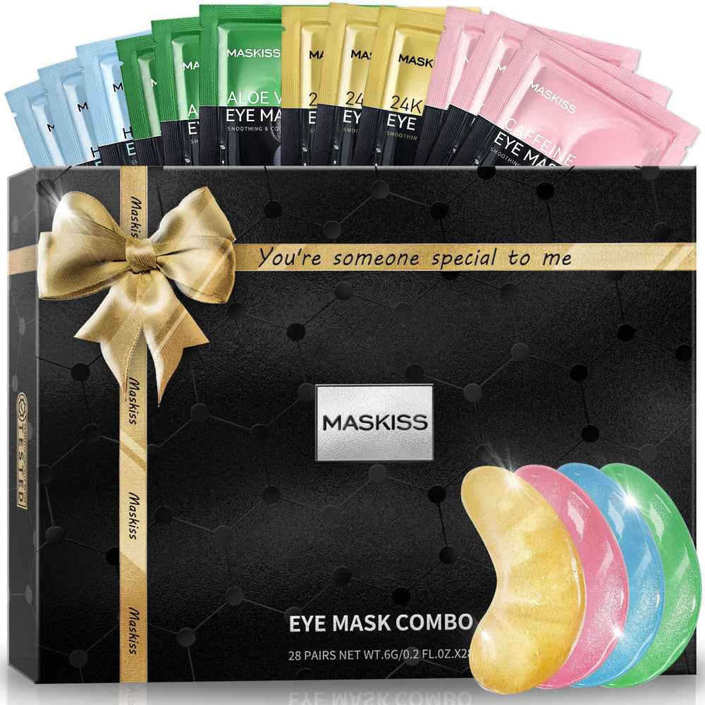 Masque Maskiss sous les yeux, 28 paires, rafraîchissant et éclaircissant le regard