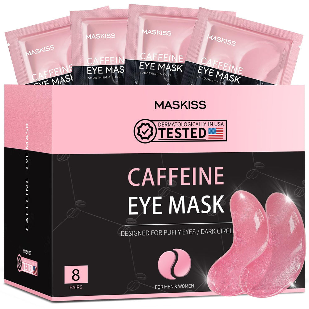 Patchs yeux Maskiss caféine pour un regard frais et éveillé.