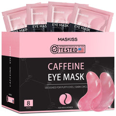 Patchs yeux Maskiss caféine pour un regard frais et éveillé.