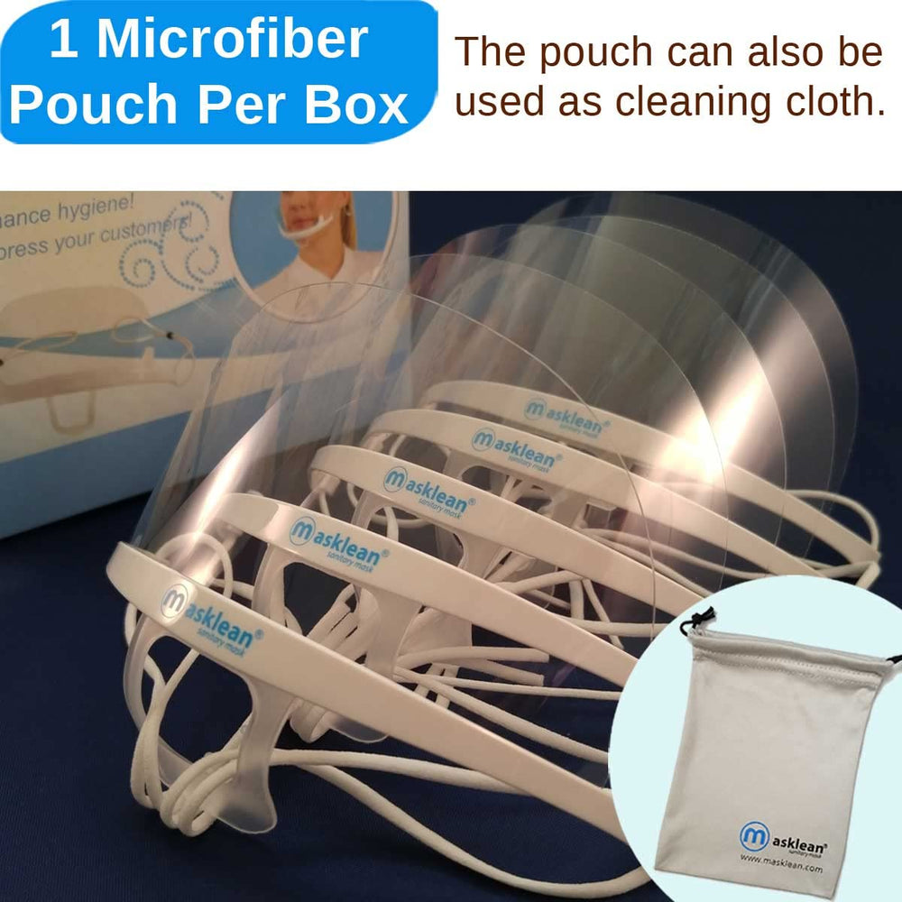 Masklean matériaux en polycarbonate sans latex ni BPA certifié CPSIA.