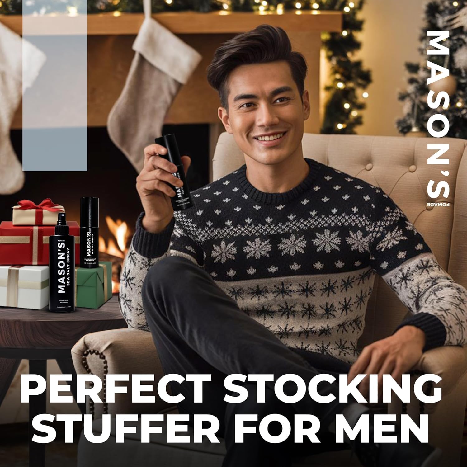 Mason’s Pomade Pour hommes et femmes – convient à tous les types.