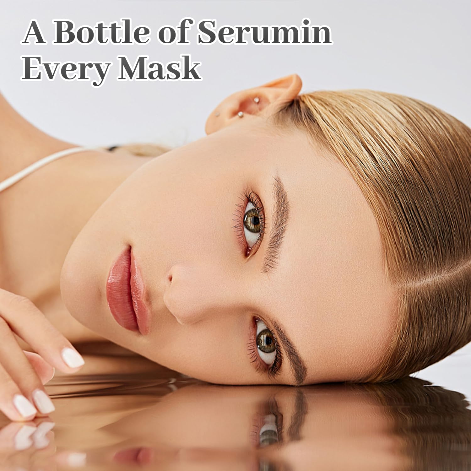 HEALOINE Masque: papier fin et technologie verre pour meilleure absorption.