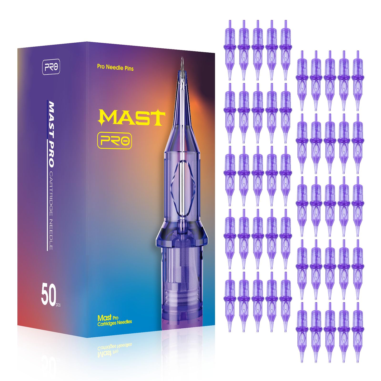 Cartouches Mast Tattoo Mast Pro Liner 10 pour tracé précis et fluide