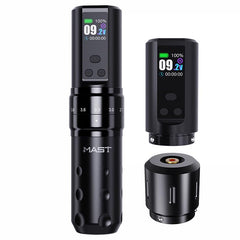 Mast Fold2 Pro tatouage sans fil, autonomie suffisante pour sessions prolongées.